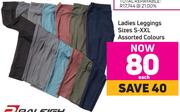 Ladies Leggings Sizes S-XXL-Each