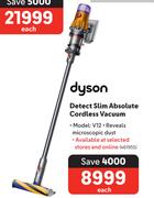 Dyson Detect Slim Absolute Cordless Vacuum V12-Each