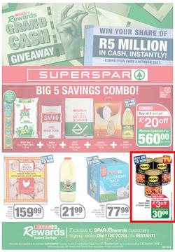 SUPERSPAR COUNTRY EASTERN CAPE (21 September - 3 October 2021) Valid In Butterworth, Cofimvaba, Daku, Engcobo, Kwantu, Ndu, New Brighton, Zonke, Georgious, page 1