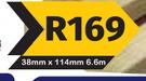 Timber 38mm x 114mm x 6.6m