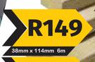 Timber 38mm x 114mm x 6m