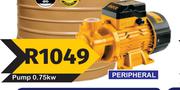 Pump 0.75 KW (Peripheral)