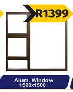 Alum Window 1500 x 1500