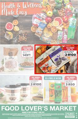 Food Lover's Market Western Cape : Health & Wellness Made Easy (30 May - 05 June 2022), page 1