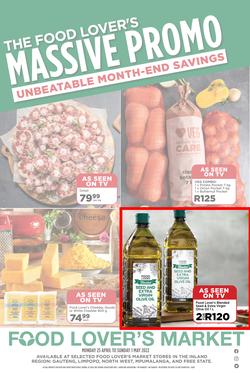 Food Lover's Market Gauteng, Limpopo, North West, Mpumalanga & Free State : Unbeatable Month-End Savings (25 April - 01 May 2022), page 1