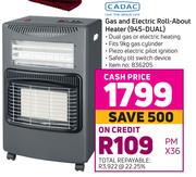 Cadac Gas & Electric Roll About Heater 945-DUAL