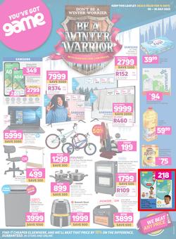 Game : Be A Winter Warrior (05 July - 18 July 2023), page 1