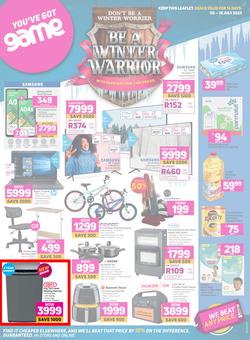Game : Be A Winter Warrior (05 July - 18 July 2023), page 1