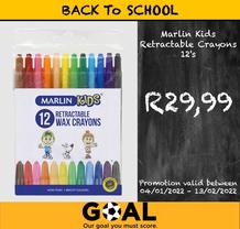 Goal Supermarket : Back To School (04 January - 13 February 2022)