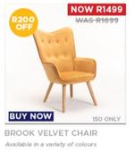 Brook Velvet Chair