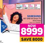 Samsung 65" (165cm) UHD 4K Smart TV 65AU7000