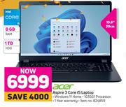 Acer 15.6" (39cm) Aspire 3 Core i5 Laptop