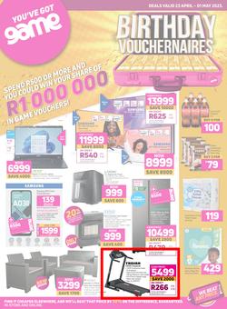 Game : Birthday Vouchernaires (23 April - 01 May 2023), page 1
