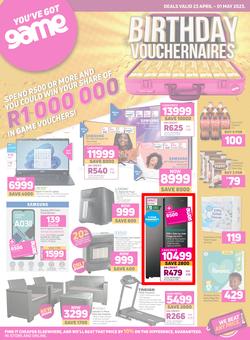 Game : Birthday Vouchernaires (23 April - 01 May 2023), page 1