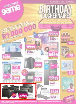 Game : Birthday Vouchernaires (23 April - 01 May 2023), page 1