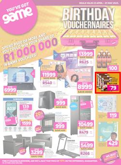 Game : Birthday Vouchernaires (23 April - 01 May 2023), page 1