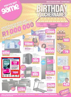 Game : Birthday Vouchernaires (23 April - 01 May 2023), page 1