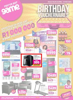 Game : Birthday Vouchernaires (23 April - 01 May 2023), page 1
