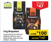 Camp Master Briquettes-For 3 x 4Kg