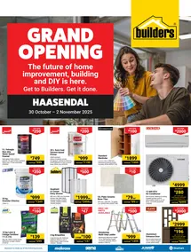 Builders : Haasendal Grand Opening (30 October - 02 November 2025)