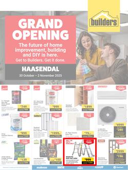 Builders : Haasendal Grand Opening (30 October - 02 November 2025), page 1