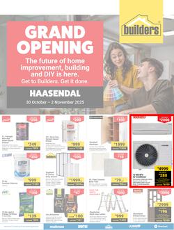 Builders : Haasendal Grand Opening (30 October - 02 November 2025), page 1