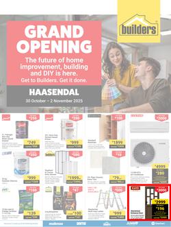 Builders : Haasendal Grand Opening (30 October - 02 November 2025), page 1