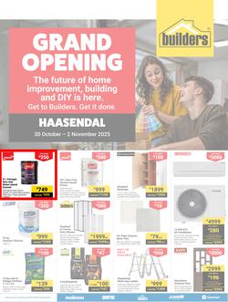 Builders : Haasendal Grand Opening (30 October - 02 November 2025), page 1