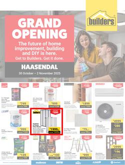 Builders : Haasendal Grand Opening (30 October - 02 November 2025), page 1