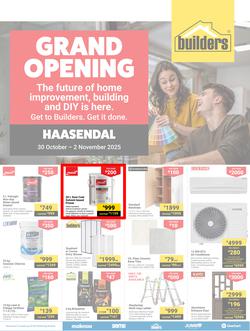 Builders : Haasendal Grand Opening (30 October - 02 November 2025), page 1