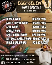 Natalia Meat Market : Hop Into The Special (16 April - 22 April 2025)