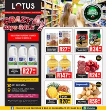 Lotus Fresh Produce / Prayer Goods : Crazy 4 Days Sale (12 March - 15 March 2026)