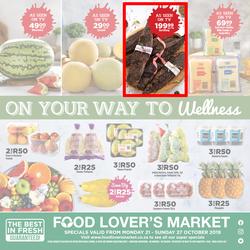 Food Lover's Market Inland : Our Way To Wellness (21 Oct - 27 Oct 2019), page 1