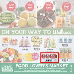 Food Lover's Market Inland : Our Way To Wellness (21 Oct - 27 Oct 2019), page 1