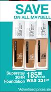 Maybelline Superlay 30HR Foundation-Each