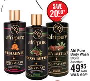 Afri Pure Body Wash Assorted-500ml Each
