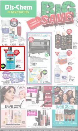 Dis-Chem : Big Save (12 January - 12 February 2023), page 1