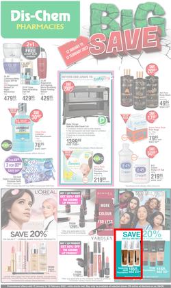 Dis-Chem : Big Save (12 January - 12 February 2023), page 1