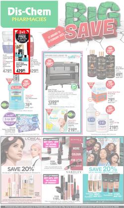 Dis-Chem : Big Save (12 January - 12 February 2023), page 1