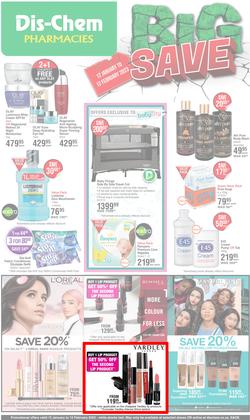 Dis-Chem : Big Save (12 January - 12 February 2023), page 1