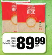 Spar Long Grain Parboiled Rice-10Kg Each