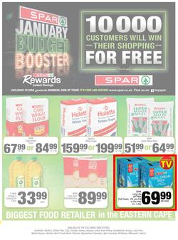 SPAR EASTERN CAPE : January Budget Booster (21 Jan - 2 Feb 2020), page 1