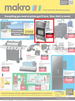 Makro : General Merchandise (15 April - 21 April 2024), page 1