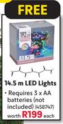 14.5m LED lights