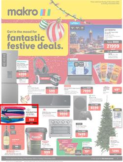 Makro : Get In The Mood For Fantastic Festive Deals (27 November - 03 December 2023), page 1