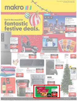 Makro : Get In The Mood For Fantastic Festive Deals (27 November - 03 December 2023), page 1