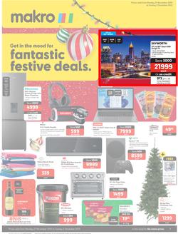 Makro : Get In The Mood For Fantastic Festive Deals (27 November - 03 December 2023), page 1