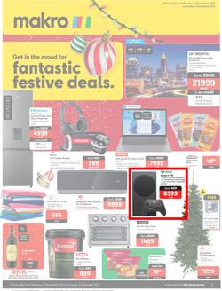 Makro : Get In The Mood For Fantastic Festive Deals (27 November - 03 December 2023), page 1