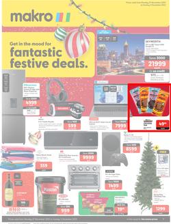 Makro : Get In The Mood For Fantastic Festive Deals (27 November - 03 December 2023), page 1