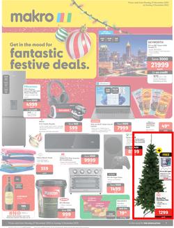 Makro : Get In The Mood For Fantastic Festive Deals (27 November - 03 December 2023), page 1